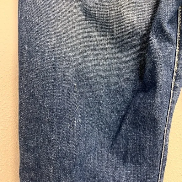 WOMENS LUCKY BRAND CLASSIC RIDER JEANS SZ 28/6 100% COTTON DISTRESSING STRT LEG - Picture 3 of 10